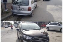 CHOQUE EN BUENOS AIRES Y OLAVARRIETA CON TRES VEHICULOS INVOLUCRADOS