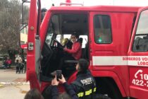 MUCHA GENTE EN LA MUESTRA QUE INICIO LA SEMANA DEL BOMBERO VOLUNTARIO