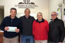 FIRMAS GANADERAS DONARON MEDIO MILLON DE PESOS A BOMBEROS VOLUNTARIOS