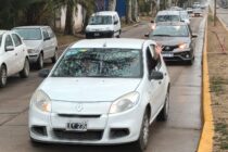 EN HONOR DE LA VIRGEN DEL CARMEN, CARAVANA VEHICULAR Y REZO EN 205 Y ACCESO POR YRIGOYEN