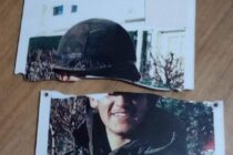 INDIGNANTE: ROMPIERON UNA IMAGEN DE HORACIO ECHAVE EN EL FRENTE DE LA CASA DE SU HERMANA
