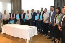 LICITARAN OBRAS IMPORTANTES EN LA 205 EN EL AÑO 2023. FIRMA DE ACUERDO EN ROQUE PEREZ