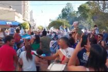 SE FESTEJA EN LOBOS LA CLASIFICACION ARGENTINA A LA FINAL DEL MUNDIAL!!!