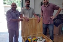 CAMPAÑA DE EDEN CON ENTREGA DE CAJA CON ALIMENTOS AL MERENDERO SONRISAS DEL MAÑANA