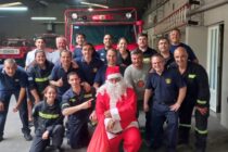 BOMBEROS LOGRO OTRA MULTITUDINARIA MOVIDA CON PAPA NOEL