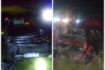 CHOQUE EN LA RUTA NACIONAL 205 CON TRES LESIONADOS, DOS DE ELLOS LOBENSES