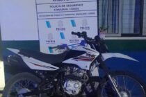 POLICIA DE EMPALME Y PERSONAL DE TRANSITO MUNICIPAL: OPERATIVO CON INCAUTACION DE MOTO ROBADA