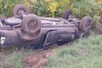 VUELCO DE UNA CAMIONETA CON 4 OCUPANTES, SOLO LESIONES LEVES