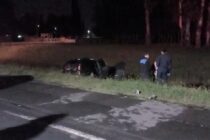 TRES VEHICULOS PROTAGONIZARON UN ACCIDENTE FATAL EN LA 205, MURIO UN HOMBRE DE LA TABLADA