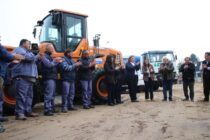 A TRAVES DEL INAES LLEGO UNA PALA CARGADORA PARA LA PLANTA HORMIGONERA DE LA COOPERATIVA DE CARBONI