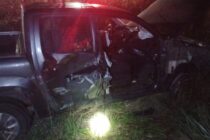 ACCIDENTE EN RUTA 41 Y VIAS, DESPISTE DE UNA CAMIONETA, SIN LESIONADOS