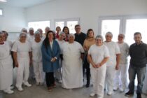 VISITO LOBOS EL MINISTRO DE DESARROLLO AGRARIO DE LA PROVINCIA, POR GESTION DE MILAGROS MOYA