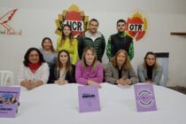EL GRUPO DE MUJERES RADICALES SE PRESENTO ANTE LA PRENSA