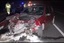 CHOCARON DOS VEHICULOS EN LA 205, LESIONADOS LEVES