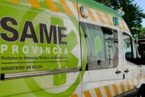 LESIONES GRAVES SUFRIO UNA MOTOCICLISTA TRAS EL IMPACTO CON UN AUTO