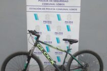 LA POLICIA DETUVO A UN SUJETO DE 34 AÑOS QUE ROBO UNA BICICLETA DE LA VIVIENDA DE SU DUEÑA