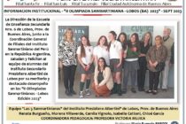SEGUNDAS OLIMPIADAS SANMARTINIANAS DE LA SECUNDARIA 6, EL INSTITUTO COMERCIAL LOGRO EL PRIMER PUESTO