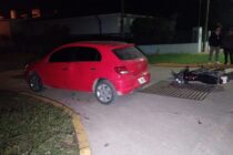 CHHOQUE DE AUTO Y MOTO ESTA VEZ EN AREVALO Y 241