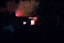 DESTRUCCION TOTAL DE UNA VIVIENDA POR UN INCENDIO