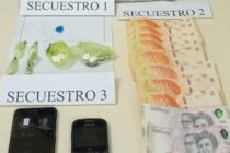 INFORME POLICIAL: SUJETO PROCESADO POR ESTUPEFACIENTES. MOTO ROBADA A UN EFECTIVO POLICIAL DE EMPALME