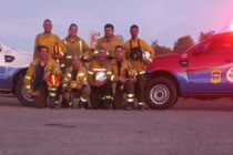 TRAS COMBATIR LOS INCENDIOS EN EL SUR, VUELVE EL BOMBERO LOBENSE JUAN JOSE POGGI