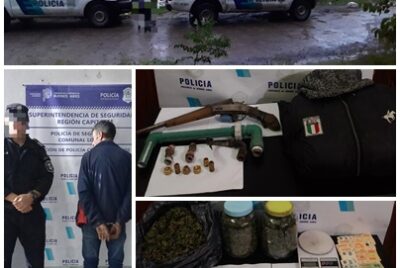 ALLANAMIENTO EN CALLE 240 ENTRE CHACABUCO Y LACOSTE. CAYO LADRON DE MEDIDORES DE AGUA QUE ADEMAS COMERCIALIZABA DROGAS
