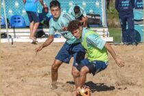FUTBOL PLAYA SUB-20. EL LOBENSE LUCA RUSCONI VIAJA CON LA SELECCION ARGENTINA A PARAGUAY