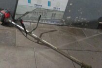 POLICIALES. LA POLICIA PROCESO A UN SUJETO QUE ROBO UNA DESMALEZADORA DEL INTERIOR DE UNA VIVIENDA