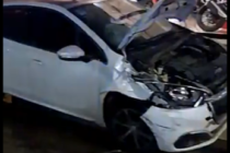 DESPISTE Y CHOQUE EN CADENA EN 25 DE MAYO Y BELGRANO