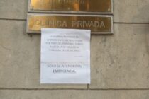 EL SANATORIO CERRADO POR PARO DEL PERSONAL