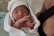 JUSTINA, LA PRIMERA BEBA LOBENSE NACIDA EN EL HOSPITAL