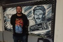 VIGILIA DEL 24 DE MARZO EN LA PLAZA, Y PRESENTACION DEL MURAL DE NIKO BATTISTA COMO HOMENAJE A «PATO» LACOSTE