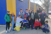VISITA DEL BASQUET DE RIVADAVIA Y LA ESCUELA MUNICIPAL A BOCA Y A BARRACAS JUNIORS