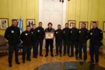 EL LOBENSE RAMIRO ANTOÑANA Y LOS DEMAS EXPEDICIONARIOS QUE HICIERON CUMBRE EN EL HIMALAYA, FUERON RECIBIDOS POR MILEI