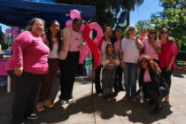 CAMINATA Y CHARLAS POR EL MES DEL CANCER DE MAMA ORGANIZADAS POR EL SERVICIO DE ONCOLOGIA DEL HOSPITAL
