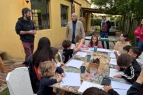 CON UN TALLER DIRIGIDO A LOS NIÑOS, BARTOLO VACCAREZZA CERRO SU MUESTRA EN EL ESPACIO CREA