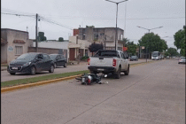 ACCIDENTE EN YRIGOYEN Y ALVEAR SIN LESIONADOS DE CONSIDERACION