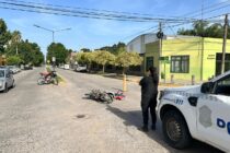 CHOCARON DOS MOTOS EN YRIGOYEN Y TAGLIERO, HAY LESIONADOS