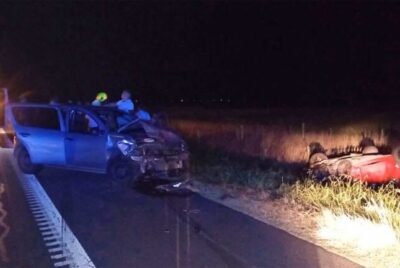 ACCIDENTE FATAL EN LA RUTA 205. EL LOBENSE VICTOR GNAZZO SALVO SU VIDA, SUFRIO SOLO UNA LESION EN UN HOMBRO