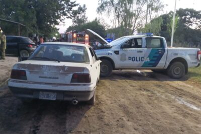 POLICIALES. UN HOMBRE EMBISTIO CON SU AUTO A UN PATRULLERO ESTACIONADO, Y MURIO A POCO DE INGRESAR AL HOSPITAL