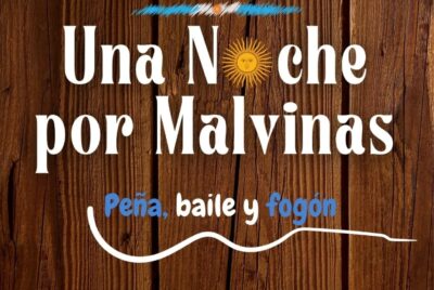 «UNA NOCHE POR MALVINAS» ESTE SABADO 7 EN LA PLAZA DE LA SOBERANIA Y AVENIDA ALEM