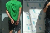 INTENTO ROBAR EN UNA CASA Y FUE DETENIDO, TIENE 37 AÑOS Y ANTECEDENTES