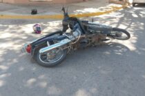 CHOQUE DE MOTOS, LAS DOS CONDUCTORAS CON LESIONES LEVES