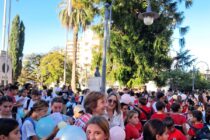 MANIFESTACION EN PLAZA 1810 EN EL DIA DEL NIÑO POR NACER, IMPONENTE CONVOCATORIA
