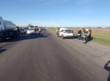 ACCIDENTE EN LA RUTA 205 CON TRES LESIONADOS TRASLADADOS AL HOSPITAL