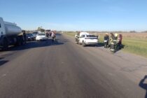 ACCIDENTE EN LA RUTA 205 CON TRES LESIONADOS TRASLADADOS AL HOSPITAL