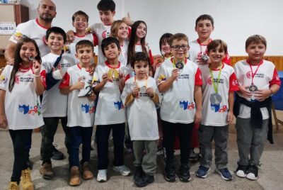 LA ESCUELA MUNICIPAL DE AJEDREZ COMPITIO EN LA PRIMERA ETAPA DEL AÑO DE LA LIGA DEL NORTE