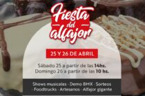 CUARTA EDICION DE LA FIESTA DEL ALFAJOR, SABADO Y DOMINGO EN EL PARQUE