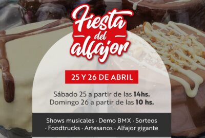 CUARTA EDICION DE LA FIESTA DEL ALFAJOR, SABADO Y DOMINGO EN EL PARQUE