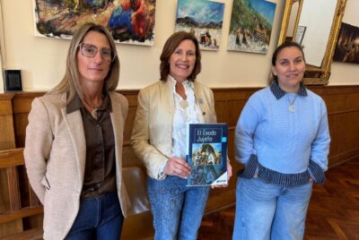 SE PRESENTA EN LA FERIA DEL LIBRO UN FASCICULO DE UPCN SOBRE EL EXODO JUJEÑO CON LAS ILUSTRACIONES DE ANDREA AVAGNINA
